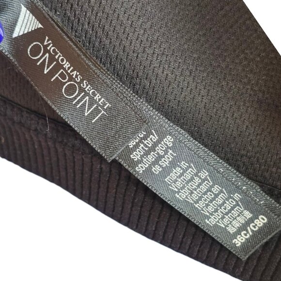 NWOT - VICTORIA'S SECRET On Point Incredible High Impact Sports Bra sz 36C - Picture 8 of 8